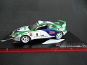 1:43 Altaya Toyota Celica GT4 1996 White W/Blue & Green Stripes. Subida por indexqwest